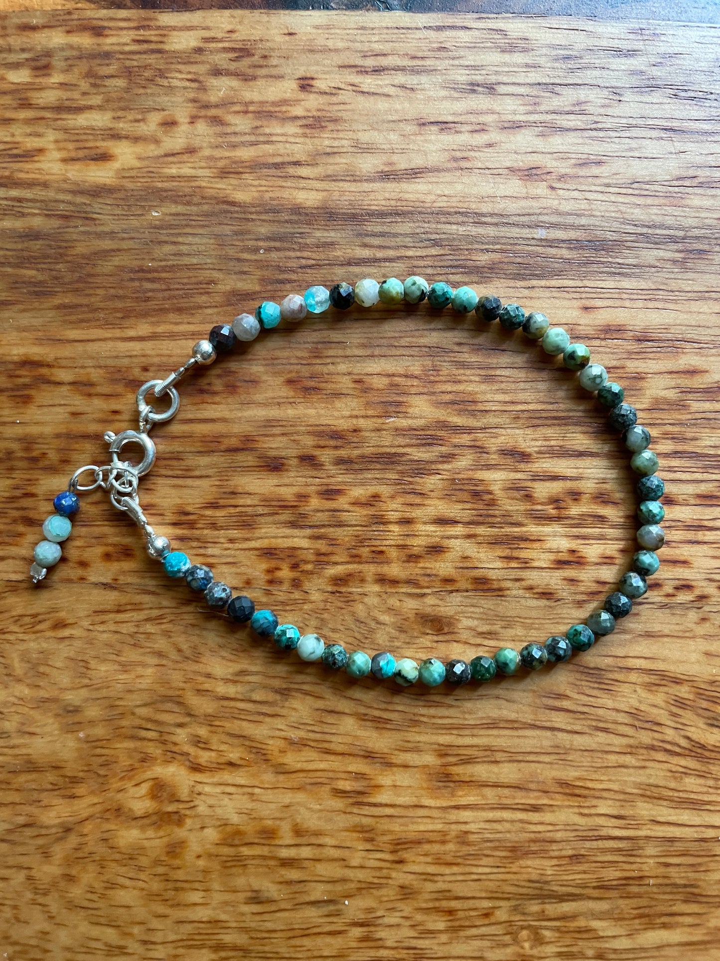 Faceted Turquoise bracelet