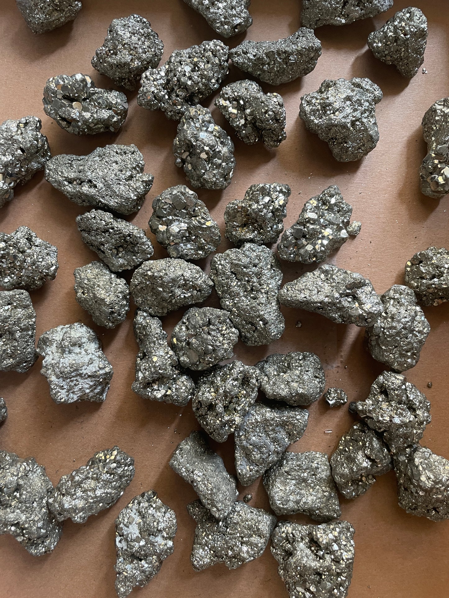 Get your power back with Pyrite pocket clusters