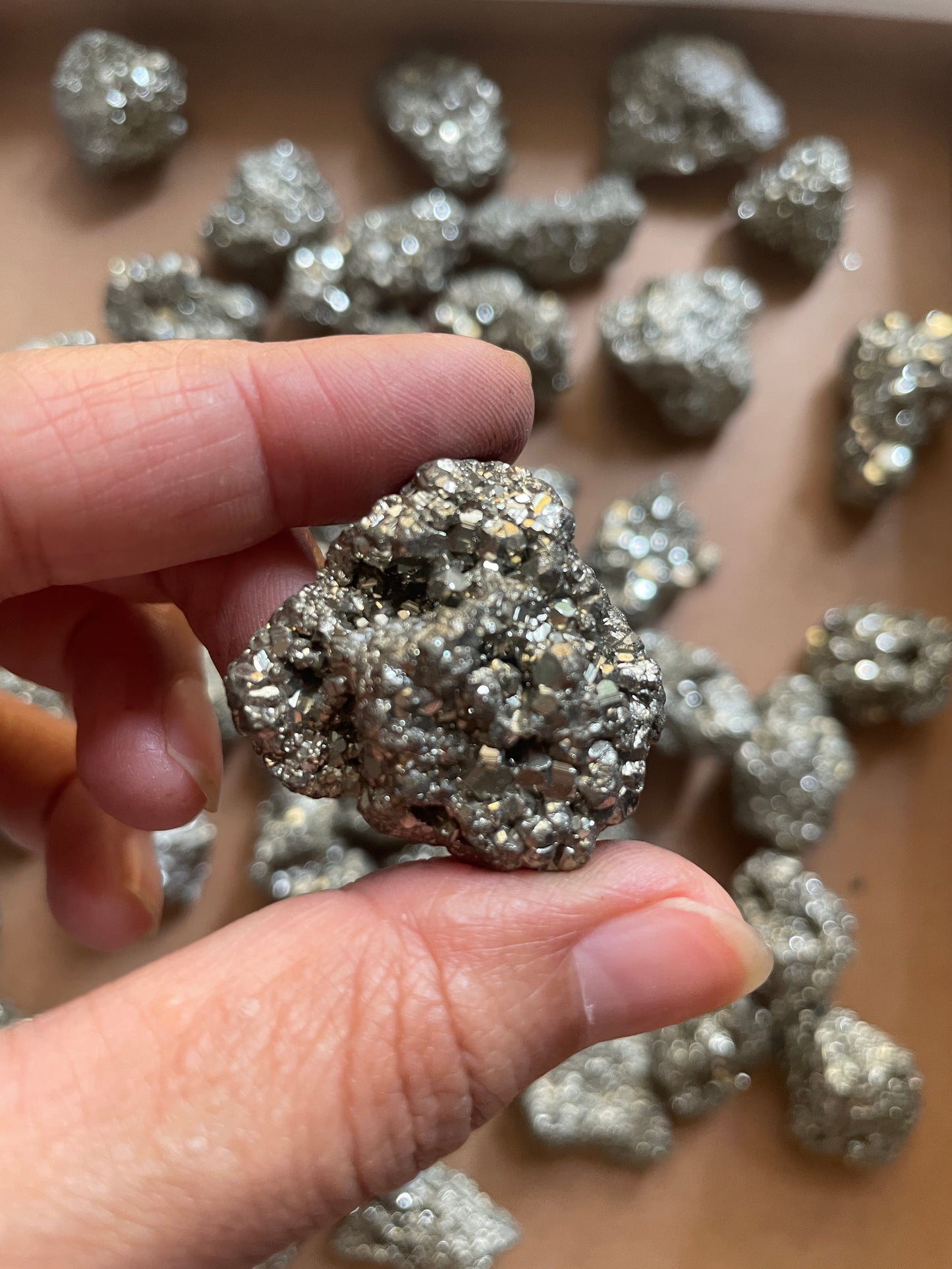 Get your power back with Pyrite pocket clusters