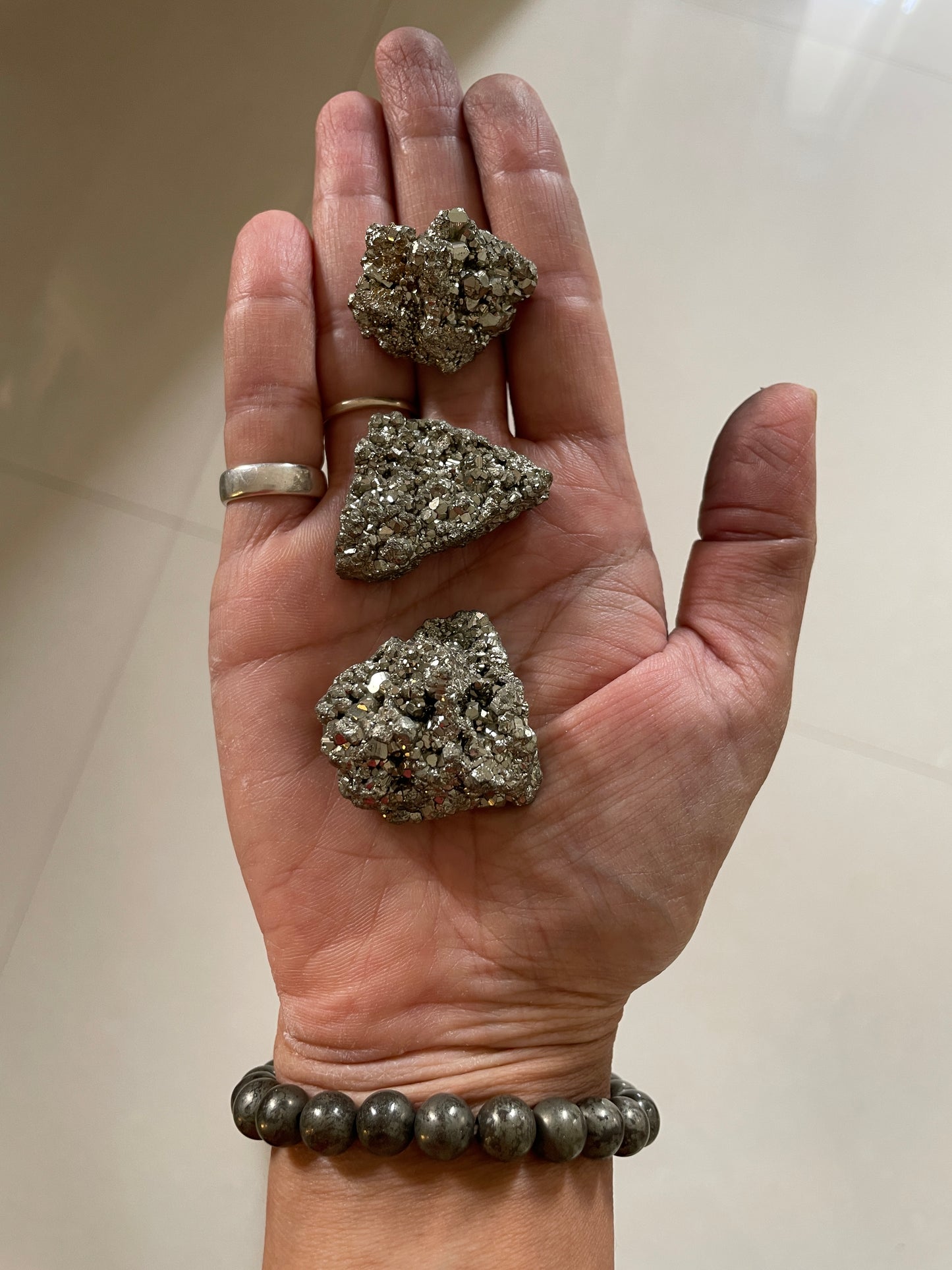 Get your power back with Pyrite pocket clusters