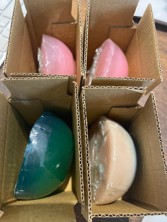 Gift box - 4 pack of Crystal soapso