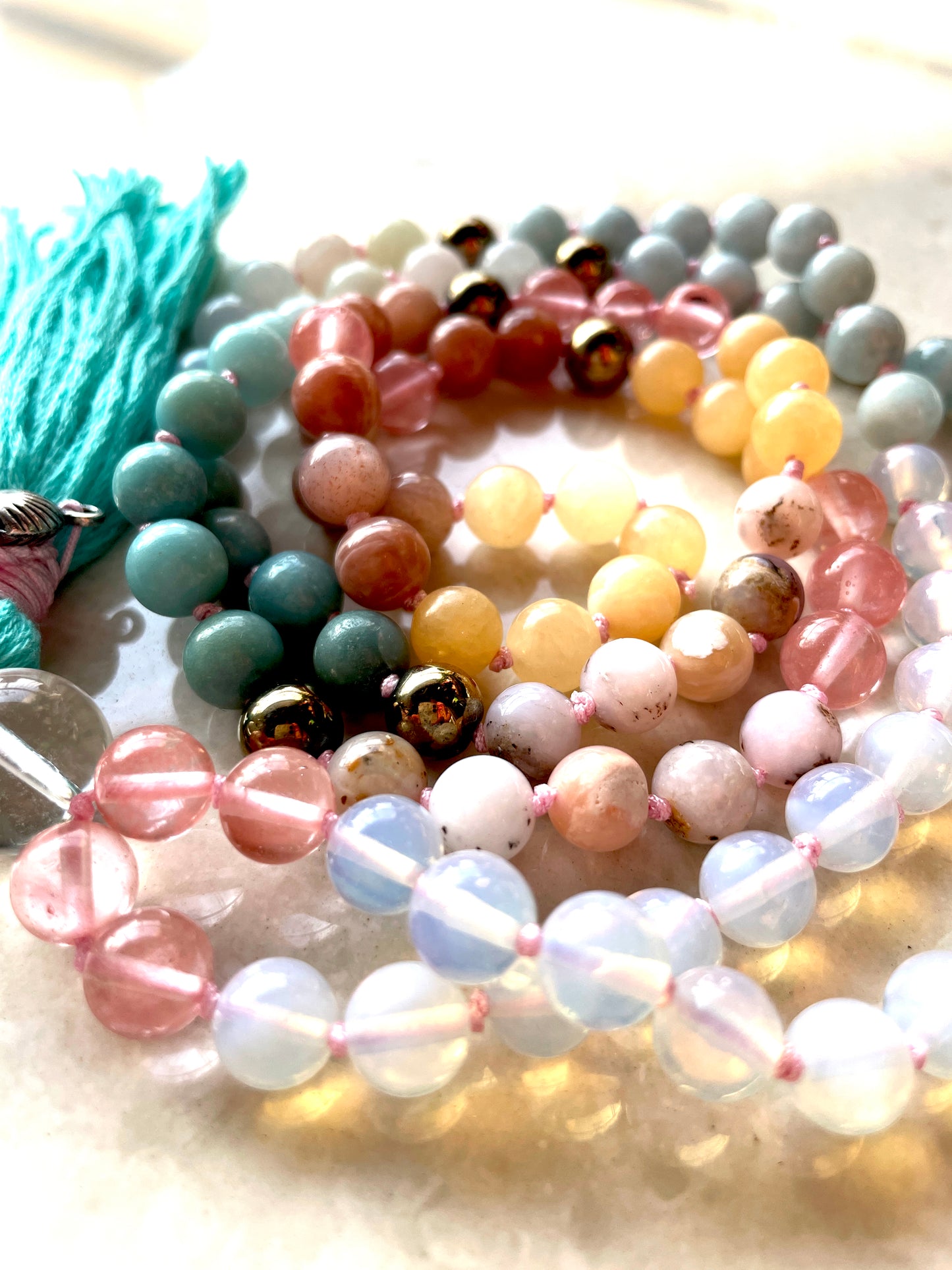 Cancerian sun and sea mala