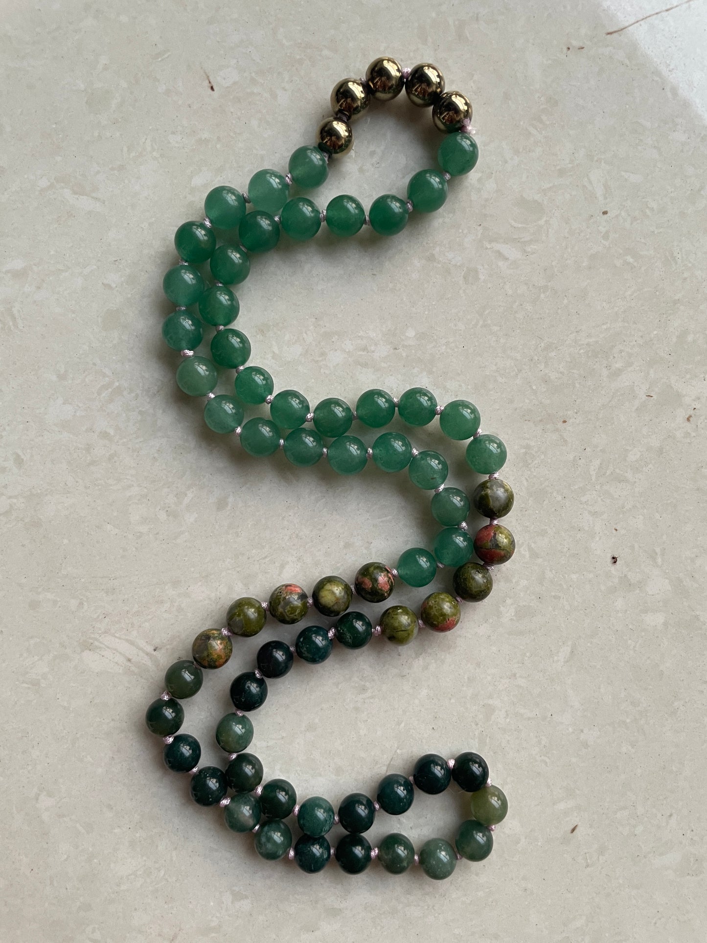 Earthy Growth and luck Necklace