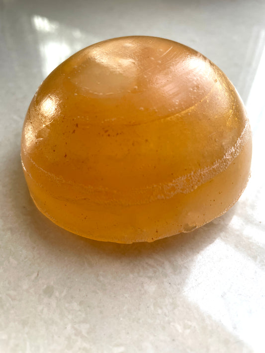 Honey Citrine Gem soap
