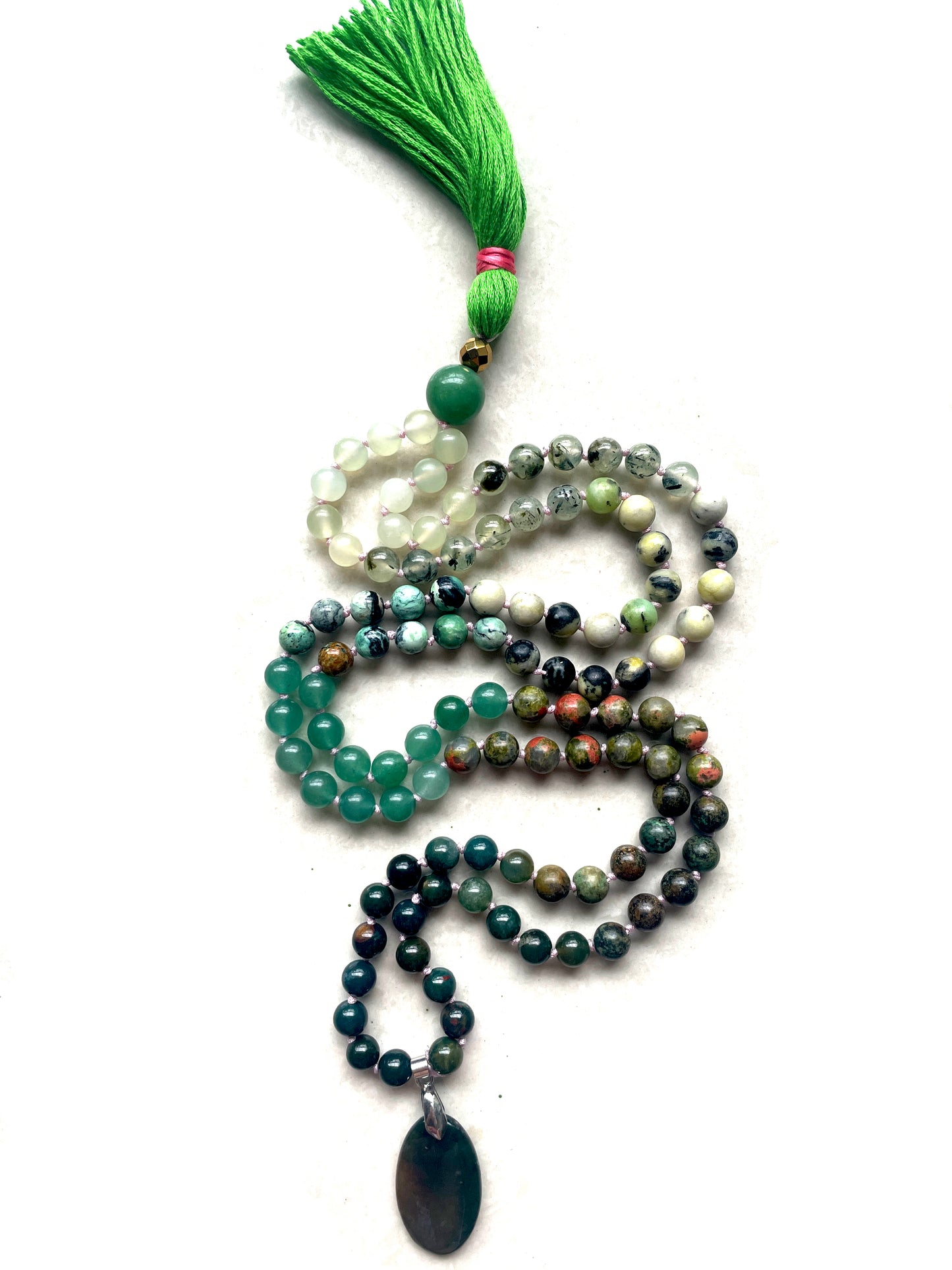 Green Goddess Mala