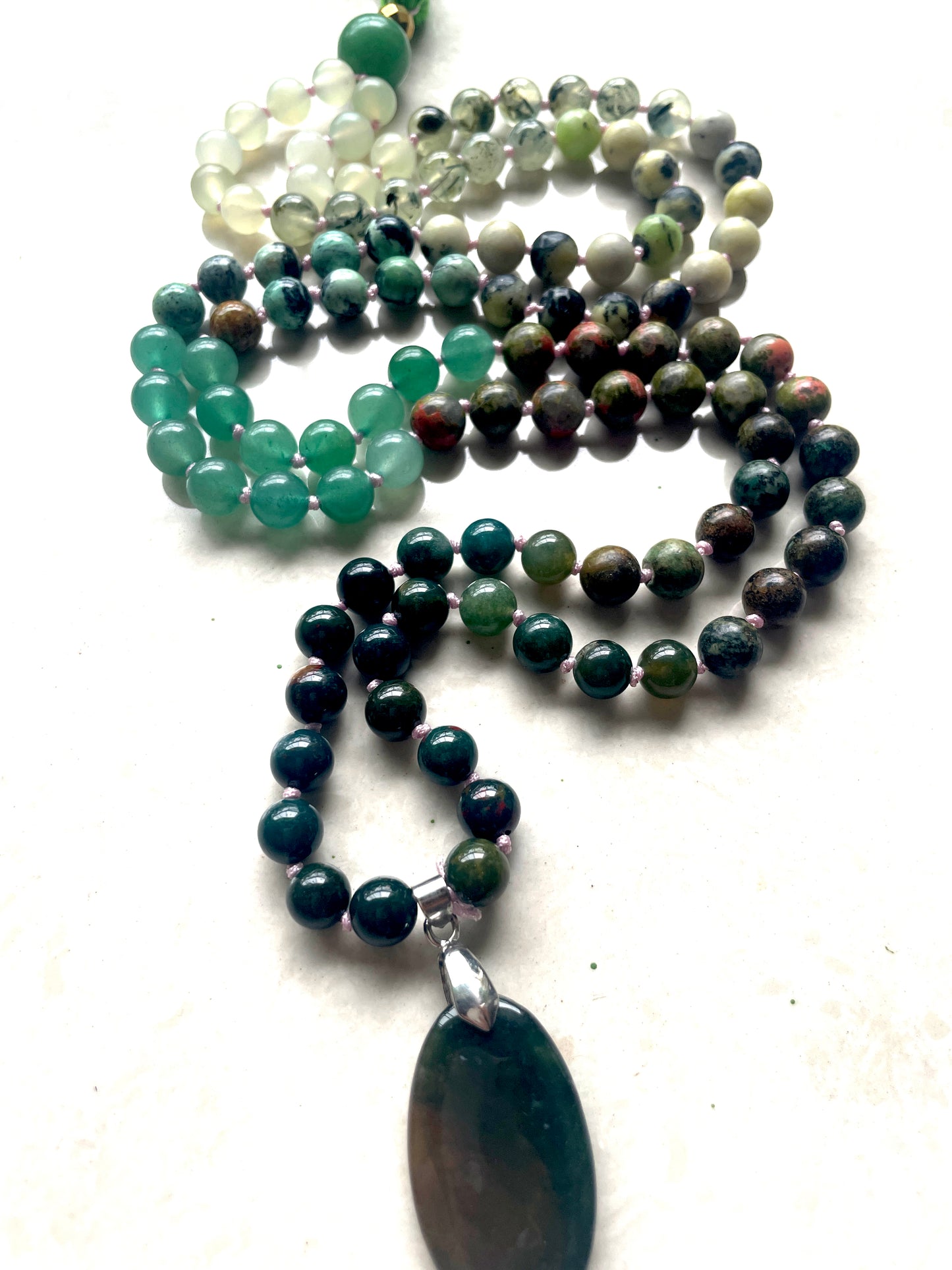 Green Goddess Mala