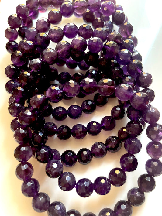 Faceted AAA Amethyst