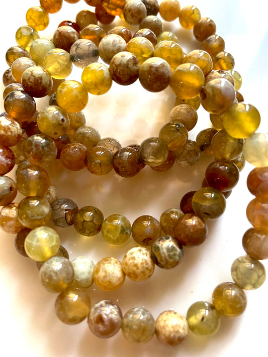 Fire your solar with Yellow Fire Agate