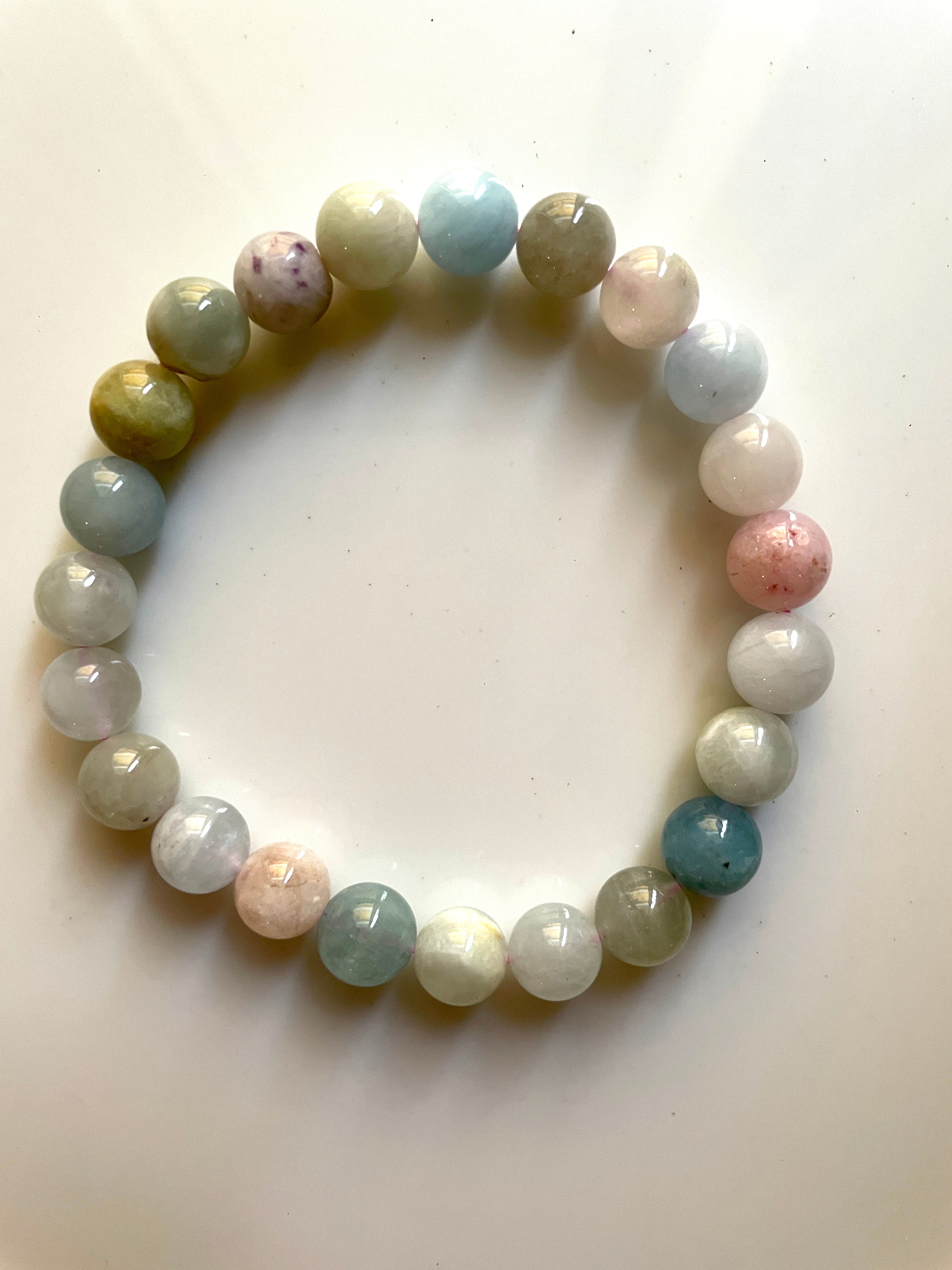 Gemstone Jewelry - Bracelet - Morganite - Divine Gem