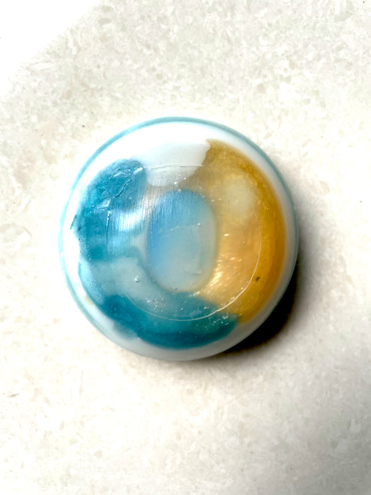 Milky Opalite crystal soap